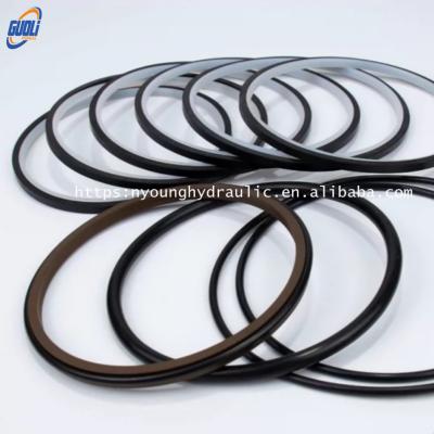 China High Efficiency 60107383 SY215C Hydraulic Cylinder Seal Excavator Arm Cylinder Seal Kit for sale