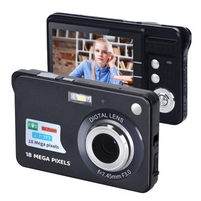 China Cheap Camera Digital Camera, FHD 1080P 2.7inch LCD,18MP for Vlogging with Anti Shake 16X Zoom, Compact, Small for Kids Students for sale