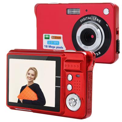 China Cheap Camera Digital Camera, FHD 1080P 2.7inch LCD,18MP for Vlogging with Anti Shake 16X Zoom, Compact, Small for Kids Students for sale