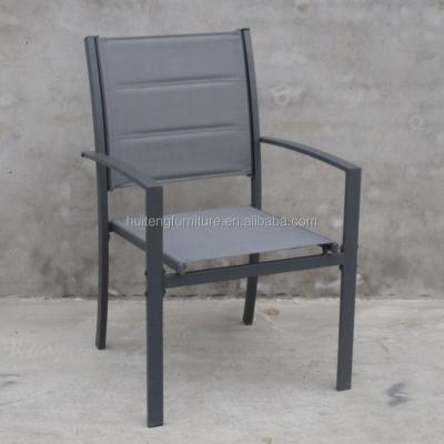 China Hot Selling Fashion New Style Modern Steel Frame Outdoor Furniture Foldable Garden Chair With Cotton for sale