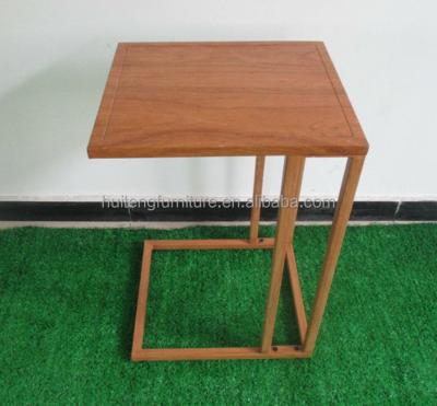 China Contemporary hot sale small steel frame table heat transfer modern popular cheap outdoor square table for sale