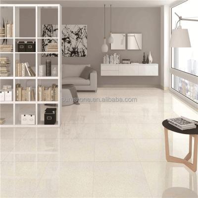 China Interior Tiles Luxury White Polished Porcelain Glazed Floor Tiles 60x60cm Full for sale