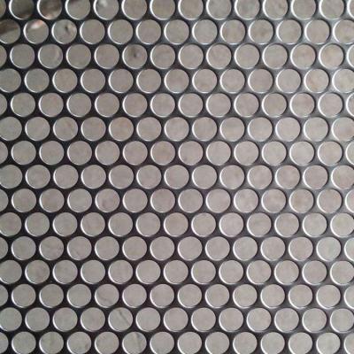 China Plain Weave Mesh Punching Net Round Hole Perforated Metal Galvanized Sheet, Low Carbon Steel Plate for sale