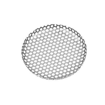 China Perforated Technic Speaker Mesh Powder Grill Meter Filter Metal Plated Straight Or Staggered Black Wire for sale