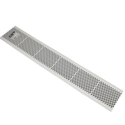 China Flexible Aluminum /Steel Sheet /Galvanized/Stainless Steel Mesh Rain Gutter Guard Cover Perforated for sale