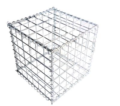 China Plain Weave 5mm Wire Gauge Welded Regulation Stone Gabion Baskets River Cage Mesh for sale