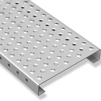 China Traditional Punch-O Grip Safety Grid Deck Perforated Safety Grating Perforated Anti Skid Flooring for sale