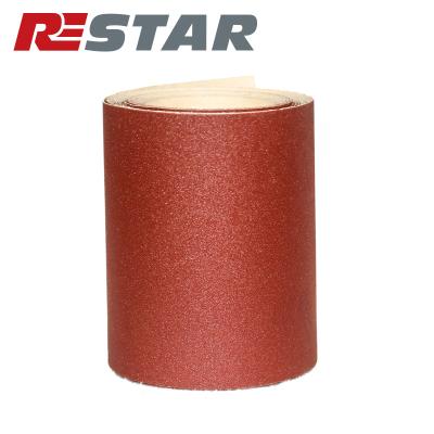 China High Yield / Long Life Span Weight Aluminum Oxide Emery Paper Roll EF For MDF for sale