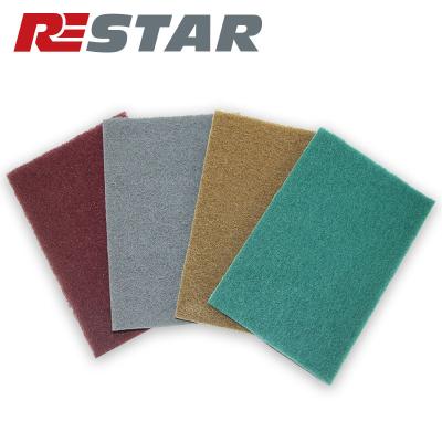 China Resiliant Non Woven Abrasive Hand Pads For Tight Spots for sale