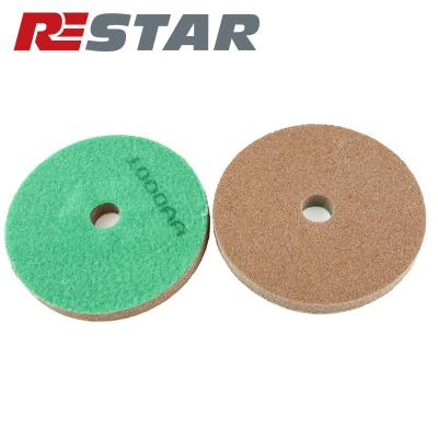 China Durable And Bright Performance 4 Inch Stone Abrasives Polishing Pads for sale