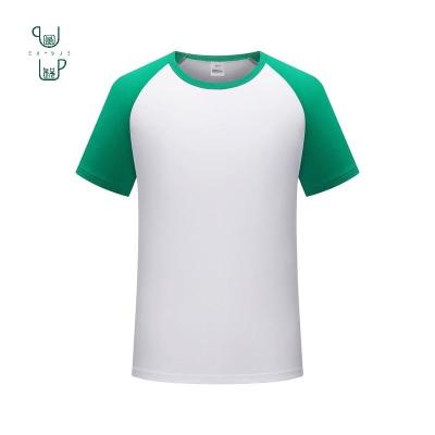 China Sublimation Fashion Color Printed T Shirt With Short Sleeves DIY Personalized for sale