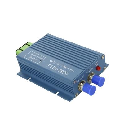 China FTTP FTTH CATV Mini FTTH Optical Receiver Node with WDM for sale