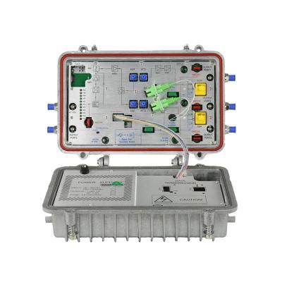 China 4 Output AGC Optical Receiver , Return Path Optical Node SOR719 WS-SOR719 for sale