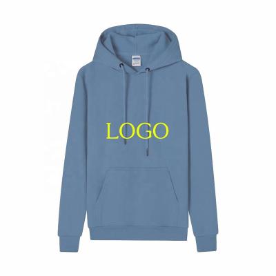 China new styles Anti-wrinkle sweater high quality cotton thick hoodie bulk simple custom logo men's fleece pullover hoodies thick hoodies for sale