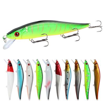 China ABS 2022 New Luya Lures 14cm 23g Fishing Paint Lure Hard Bait Rocker 5 Color Fishing Tackle Treble Hook for sale