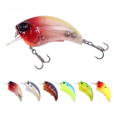 China 2022 New Luya Plastic Lures 65mm 19g Crankbait Wobbler Rattle Pop Floating Lure Crank Bait For Bass Fishing for sale