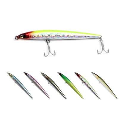 China 2022 New Luya Lures Competitive Price 12.5cm Plastic Top Bait 20.5g Plastic Water Pencil Hard Fishing Lures for sale