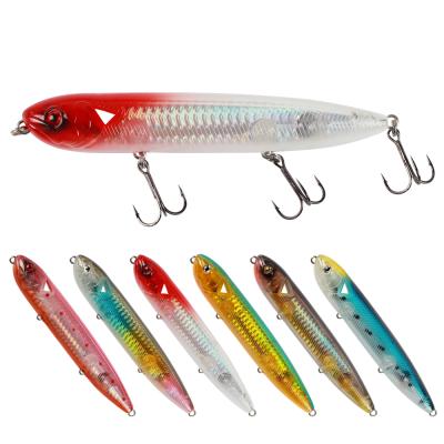 China 2022 New Luya Lures Competitive Price 13cm Top Bait 25.9g Plastic Water Pencil Hard Fishing Lures for sale