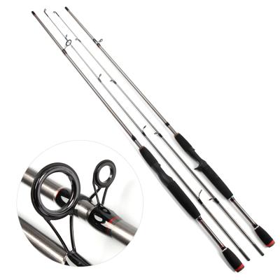 China Other The New Fishing Rod 1.8M 2.1M Casting Spinning Carbon Rods 2 Section Fishing Pole Spinning Rod for sale