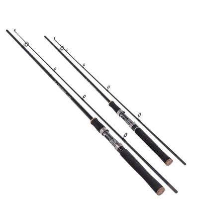 China Other 2022 New 1.8m 2.1m M Power 2 Section Carbon Fiber Saltwater Fishing Rod Rigging for sale