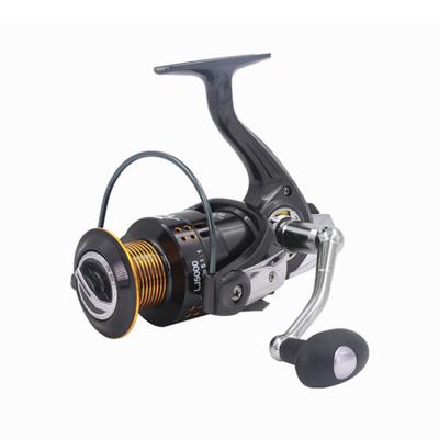 China 2022 Metal New Products Product LJ Spinning Fishing Reel 1000-7000 Ultra Light 5.2:1 13BB Aluminum Reel Carp Fishing Tackle Drag for sale