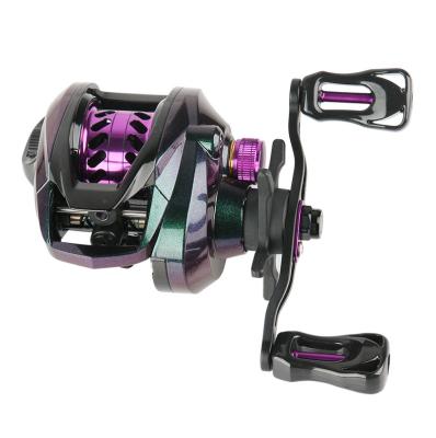 China New 7.1:1 Metal 2022 Gear Ratio Saltwater Water Drop Wheel Weihai High Speed ​​Baitcast Reels All Metal Fishing Reel for sale