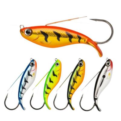 China 2022 new road hard bait lure casts wholesale white minnow hard lure swim bait WHHP-M060 for sale