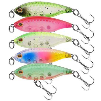 China New Luya ABS 2022 Simulation Floating Lures 4.5cm Fishing Lure 3.3g Lure Bait With Hard Beads Artficial Buzzer Bait for sale