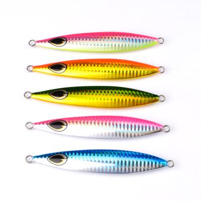 China Lead 2022 New Bait Trolling Lures 60G 100G 160G Jig Colorful Wholesale Metal Head Lead Fish for sale