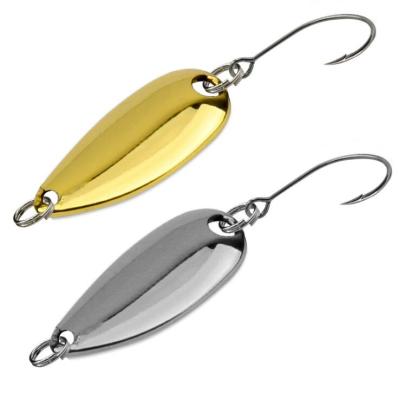 China 2022 New Iron Sheet Lures Trout Metal Spoon Fishing Lure Spoons Hard 3cm 2.5g VIB Lure for sale