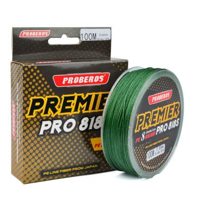 China Float Locator 2022 New Fishline Twine 8 Weaves Fishing Line Line 8 Line 20-150LB PE 100M Braided Green/Gray Available Line/Blue/Yellow/Red for sale