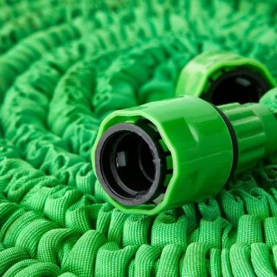 China 2020 new 2 hot adjustable, layers latex shrinking magic expandable garden hoses 75ft for sale