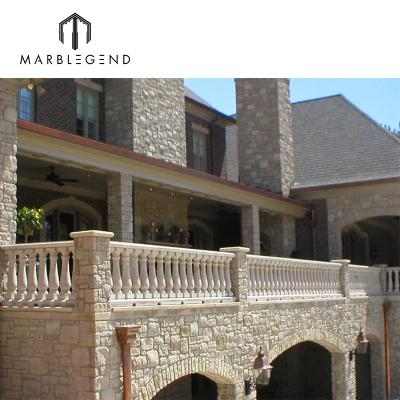 China Modern Customized Stone Balustrade Stone Balcony Railing For Sale for sale