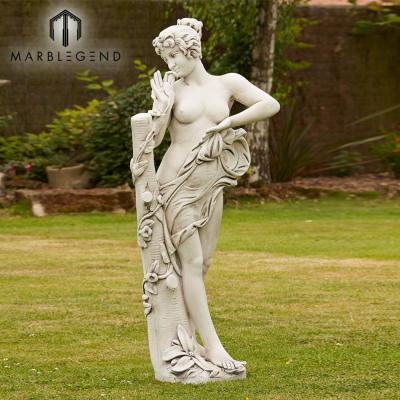 China Aimee Western Life Size Marble Figure Statue Stone Carving And Sculpture for sale