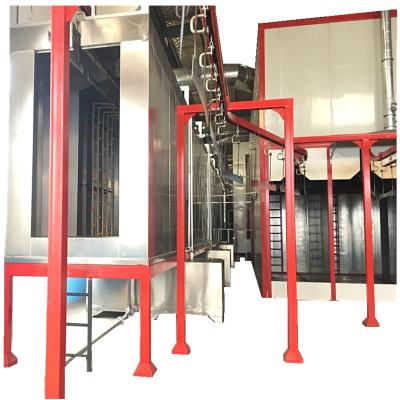 China Powder coating automatic powder coating line for sale for sale