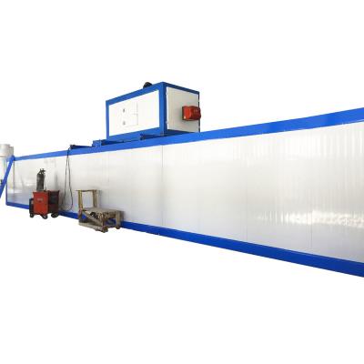 China Machinery repair shops spray pretreatment powder coating line steel pipe powder coating line for sale