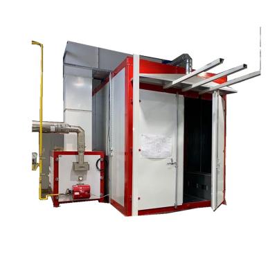 China Machinery Repair Shops Powder Batch Coating Oven With Natural Gas Or Electric Heat for sale