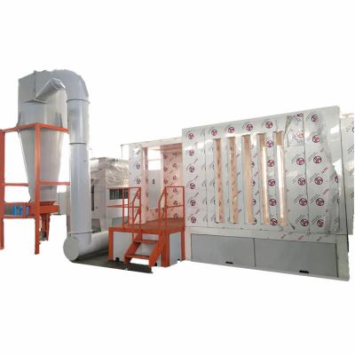 China factory powder spray coating booth automatic coating plant/powder spray coating machine/powder spray for sale