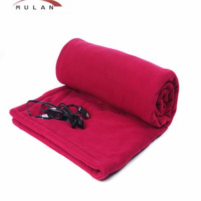 China 12V flame retardant heated blanket for car for sale