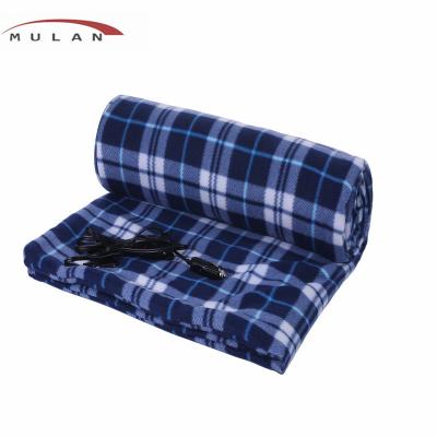 China Motor Vehicle Covering Car Fire Retardant Truck 12V Electric Fleece Heating Blanket Travel Seat Cover Spray Enthusiast for sale