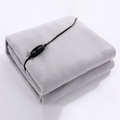 China Electric Therapy Car Blanket Heated 12 Volt Fleece Travel Throw For Ainik Car And RV for sale