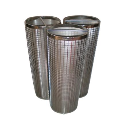 China Corrosion Resistance 20 30 50 micron sintered stainless steel wire mesh industrial metal filter tube for sale