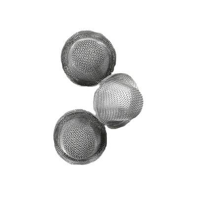 China Manufacturing Plant High Quality Without Edge 304 Stainless Steel Metal Wire Mesh Screen Filter Cap for sale