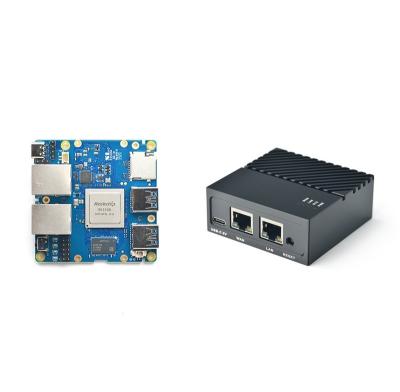 China Kiosk Dual Media Player NanoPi R4S Gbp Ethernet Gateways Support OpenWrt LEDE System V2ray Ssr Linux Board Rockchip RK3399 for sale