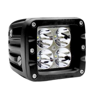 China Permanent Mounted 2 Inch ATV 4x4 Cube Fog Spotlight 12w Pods Car Led Work Light for sale