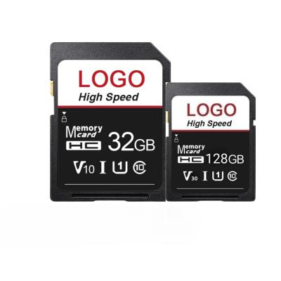 China ODM Plastic Micro High Speed ​​Class 10 A1/A2/U1/U3 V10/V30 Capacity 128MB ~256GB SD Memory Card OEM SD Card 128GB 32GB Optional for sale