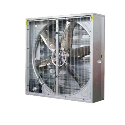 China Building Material Shops Animal Husbandry Push-Pull Wall Loading Ventilation System Negative Pressure Ventilation Fan for sale