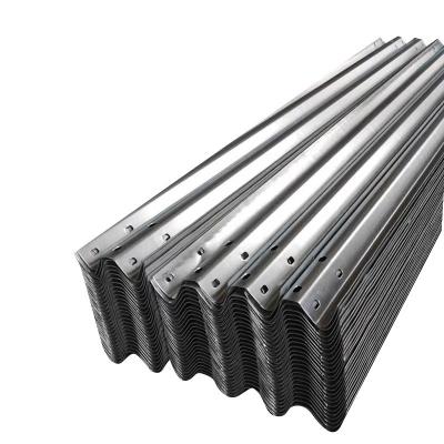 China Anti - Corrosion Road Guardrail Plate Metal Guardrail W Beam Barrier for sale