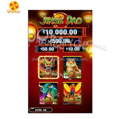 China Jinse Dao 4 in 1 Mutigames Panel Jinse Dao Phoenix /Dragon/Tiger/OX Vertical Slot Game Board Video Skill Touch Screen For Sale OS-018 for sale