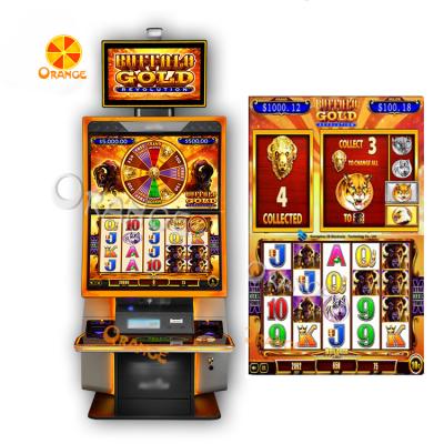 China Gold Buffalo Gold Slot Video Skill Game Machine Game Cabinet/Buffalo Gold Vertical Revolution Dual Panel Game Touch Screen OS-018 for sale